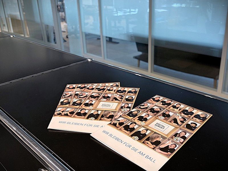 Die digital survey AG bleibt für Sie am Ball Die digital survey AG bleibt für Sie am Ball