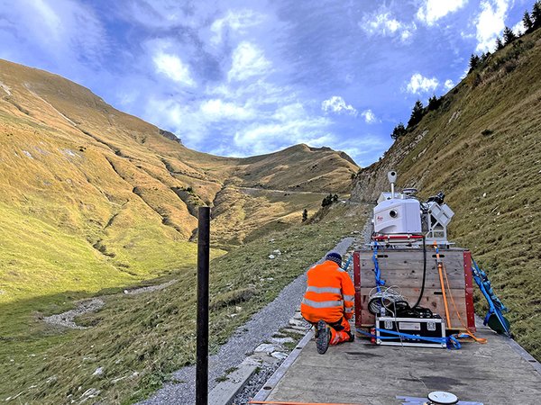 Vermessung der Brienz Rothorn Bahn