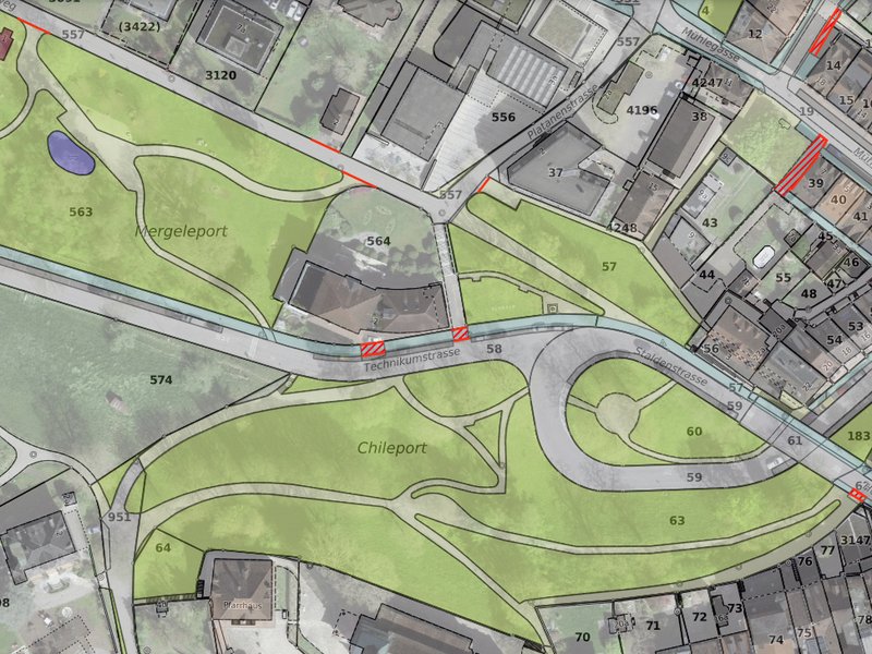 Digitalisierte Bodenbedeckung Digitalisierte Bodenbedeckung